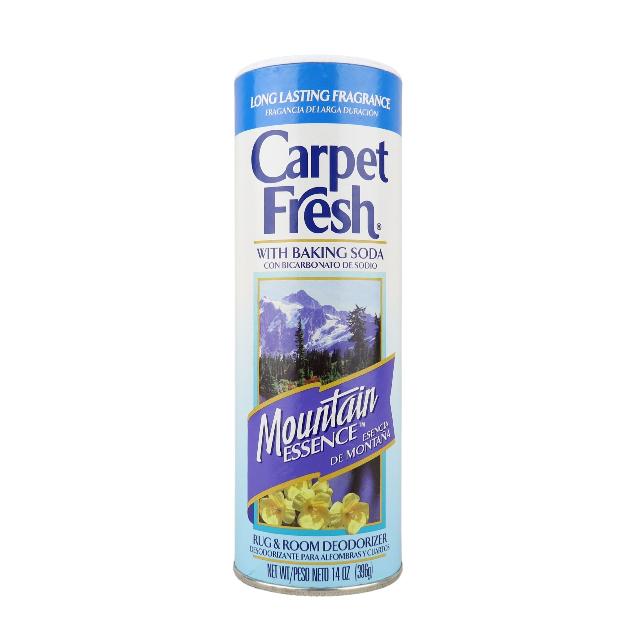 Carpet Fresh Mountain Essence with Baking Soda Rug and Room Deodorizer 396g
